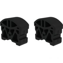 Munk - Günzburger Steigtechnik 2x Holm-Abdeckkappe rund für Holm 58 x 25 mm ab Baujahr 2005 - 019283