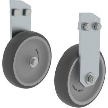 2x Hubrollen für Montagetritt starr - 050077 - Günzburger Steigtechnik