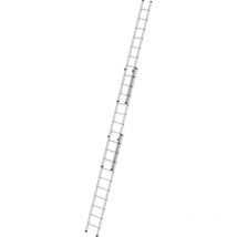 Günzburger Steigtechnik - Sprossen-schiebeleiter 3tlg. Ohne Traverse 3 X 10 Sprossen - 020310
