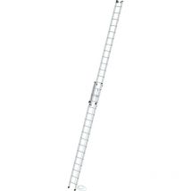Sprossen-Seilzugleiter 2tlg. ohne Traverse 2 x 16 Sprossen - 021216 - Günzburger Steigtechnik