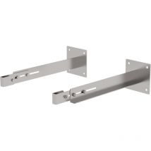 Günzburger Steigtechnik - Sonderwandhalter starr Edelstahl 0,6 - 0,7 m - 064271