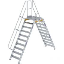 Berstieg 60° Stufenbreite 800 mm 10 Stufen - 600920 - Günzburger Steigtechnik