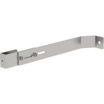 Munk - Günzburger Steigtechnik Wandhalter Edelstahl verstellbar 360 - 410 mm für gfk - Leiter - 064024