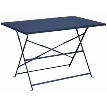 Proloisirs - Gueridon Cuba 110X70 - Bleu