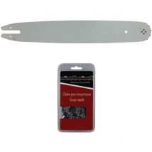 Gt Market - Guía de 35 cm (14 pulgadas) + cadena de 50 eslabones - Compatible con las motosierras stihl ms 181 y 211