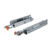 Guía oculta futura push de extracción total zincado largo guia largo 400mm