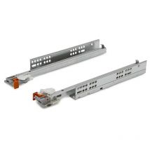 Salice - guia invisible extraccion parcial con mecanismo de apertura-cierre futura push largo guia largo 400mm