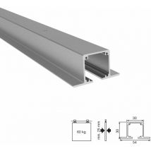 Klein - Guia Oculta Lite Top 60 2Mts (F8) - Guía oculta para puertas correderas lite top 60