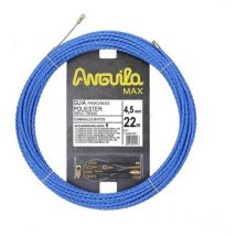 Anguila - 75045022 Trenza triple poliéster max diámetro 4,5mm 22 metros