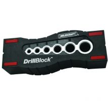 Guida di perforazione a mano libera per fori dritti DrillBloc Milescraft