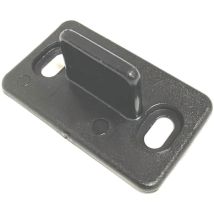 Guida Inferiore T Nylon per Porta Scorrevole – Dimensione Base 34x58 mm, Pinna h.24x5 mm – Krona Koblenz