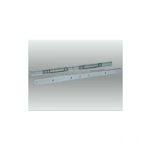 Guide allungabili in acciaio per tavoli con apertura centrale da mm 750 e 900 dimensione disponibile: lunghezza mm 750