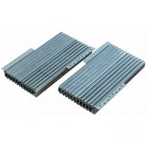 RAM - Guide allungabili telescopiche per tavoli estensibili e consolle 6 e 12 elementi dimensione disponibile: 12 elementi 30 cm