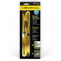 Broszio Tools - Guide de découpe facile templater, règle multi-usage, copieur de formes