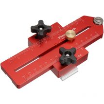 Guide de gabarit de scie à table à déchirure fine étendue, ensemble de rails de scie circulaire, scie à table