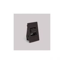 Gaviota - Guide sangle 15mm encastrable pour volet roulant Marron