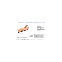Urko - Guillaume d'ébéniste 24 mm l 235 x 24 mm 500 - UR-4012500