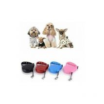 Guinzaglio 3MT cane max 25 kg avvolgibile allungabile retrattile estensibile - Rosa - Colore: Rosso