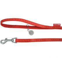 Zolux - guinzaglio mac leather mt 1,2 15MM rosso