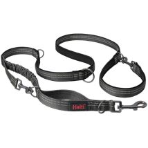 Guinzaglio per Cani Halti Grigio S – Lunghezza 2m – Nylon, Poliestere, Neoprene – Adatto a cani fino a 25 kg