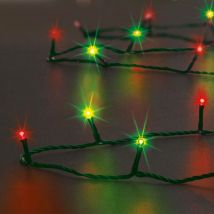 Guirlande lumineuse extérieur 100 led rouge vert 10m - Feeric lights & christmas