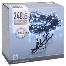 Guirlande multifonctionnelle 240 leds white froid 220v 29m ip44.