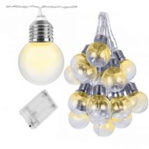 Guirlande 3m 20x LED à piles