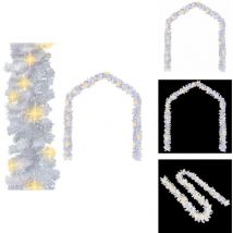 Guirlande de Noël avec lumières LED 5 m Blanc - Guirlande De Noel - Éclairage Led - Decoration Noel - Luminaire Exterieur - Guirlande Lumineuse