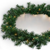 Spetebo - Guirlande de Noël 810cm - 640 pointes - 100 led Fairy Lights / Timer / warm white