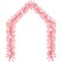 Inlife Guirlande de Noël avec lumières led 5 m Rose