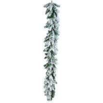 Guirlande de Noël enneigée cm 180 Guirlande de Noël