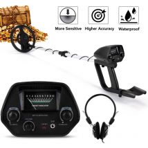 LIFCAUSAL Détecteur de Métaux Souterrain GT-5080 Portable à Haute Sensibilité, Précision Expert pour Trésors et Bijoux Outil de Détection d'Or Facile