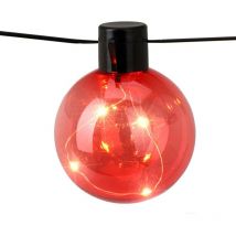 Guirlande Extérieure led rgb de 10 Ampoules Jarli 7.5m rgb