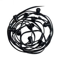 Ilumstore - Guirlande Guinguette Professionnelle -10 Mètres / 10 Douilles E27 Miidex Lighting
