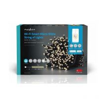 Nedis - Guirlande led décorative / connectée et autonome / Smartlife / variation de blanc