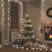 Guirlande Lumineuse Moderne - Guirlande Led Extérieur Et Interieur 1000 Led Intérieur Et Extérieur 100 M Blanc Bv600352 - Bonnevie