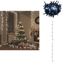 Guirlande lumineuse 2000LED Intérieur/ex. 200m IP44 Blanc froid - Guirlande Lumineuse Noel - Décoration Noel - Lumières Led - Guirlande Exterieur
