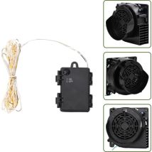 Guirlande lumineuse à led avec 110 led et ventilateur 1100 cm - Guirlande Lumineuse Led - Éclairage Festif - Décoration Noel - Décoration Intérieure