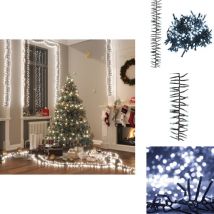 Guirlande lumineuse à led groupées 1000 led Blanc froid 11m pvc - Guirlande Lumineuse Noel - Décoration Noel - Lumières Led - Guirlande Lumineuse