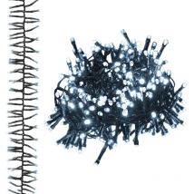 Guirlande lumineuse à led groupées 400LED Blanc froid 7,4 m pvc - Vidaxl