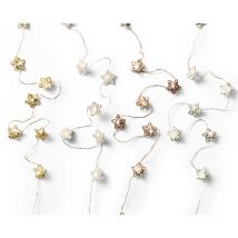 Lumières de Noël décoratives led pour intérieur couleurs assorties L190 cm