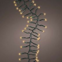 Luci a led per esterni in verde con cluster di budget