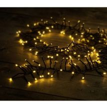 Sygonix - Guirlande lumineuse en épi pour l'intérieur/extérieur 230 V/50 Hz 400 led smd blanc chaud mode d'éclairage régl