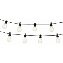 E3/71134 Guirlande Ampoules Vintage Exterieur 950cm 20l Ip44 Lumiere Chaude Lumineo