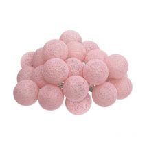 Guirlande Lumineuse à Led '20 Boules' Rose