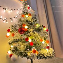 Guirlande lumineuse led de Noël pour décoration de fête pour chambre d'enfant Guirlande lumineuse led de Noël Lumières clignotantes pour améliorer