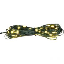 Guirlande lumineuse décoration de jardin led décoration de Noël 8 fonctions l 1290cm vert foncé
