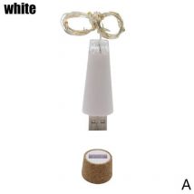 Guirlande lumineuse led rechargeable usb en fil de liège pour bouteille g