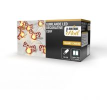 Guirlande lumineuse rennes en feutrine