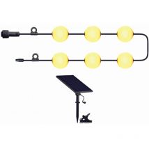Lumisky - Guirlande lumineuse solaire bolly light solar Noir Plastique 5,5M